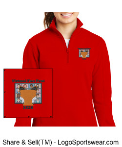 Virtual Fox Fest 2026 Womens Quarter-zip sweatshirt Design Zoom